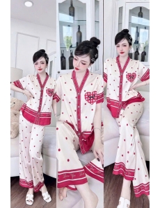 Bộ pịjama tay ngắn quần dài